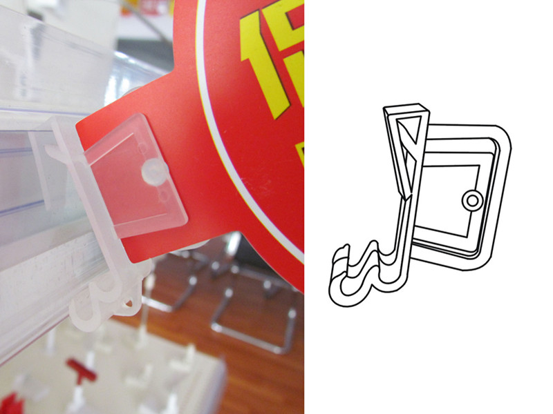 Flag Sign Holder,Shelf Wobbler Tag Flag Sign Holder,Shelf Wobbler Tag