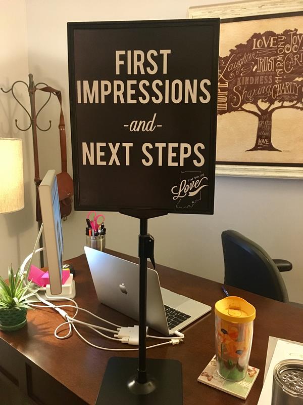 Adjustable Show Card Stand With Plastic Poster Frame Adjustable Show Card Stand With Plastic Poster Frame