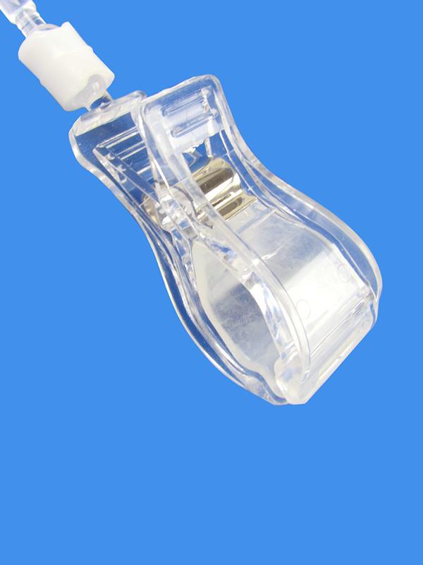 Double Plastic Clips Sign Holder