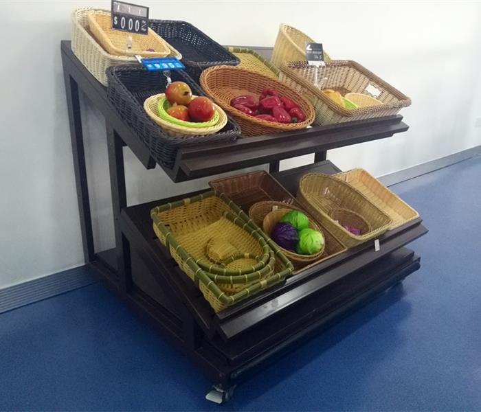 Two-Tier Metal Countertop Display Rack Two-Tier Metal Countertop Display Rack