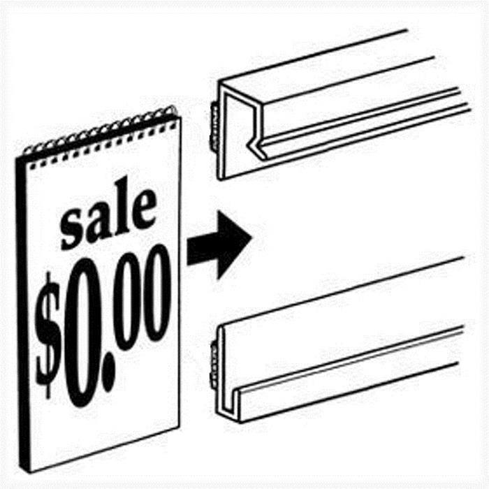 Sign Channels,Snap-Apart Spiral Sign Holder