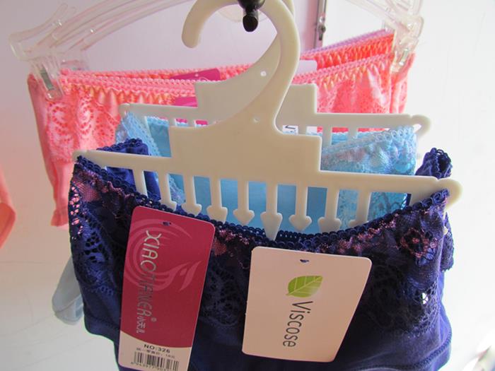Retail Plastic Underwear Hangers Bra Hanger Retail Plastic Underwear Hangers Bra Hanger