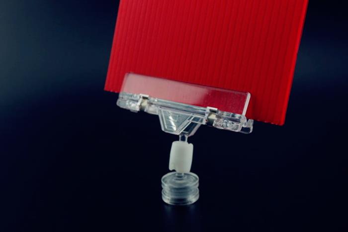 Supermarket Plastic Magnetic Shelf Price Label Holder Supermarket Plastic Magnetic Shelf Price Label Holder