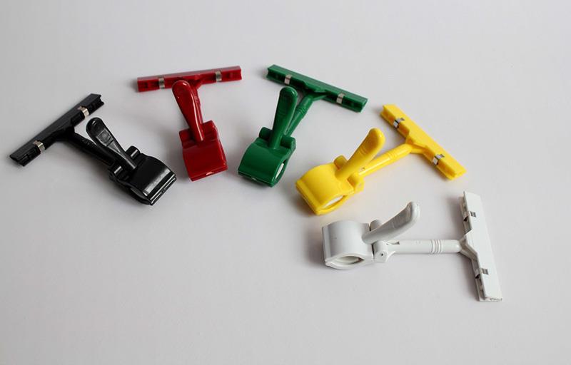 POP Colorful Plastic Thumb Clip