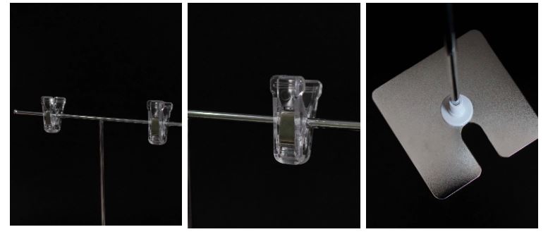telescopic sign holder