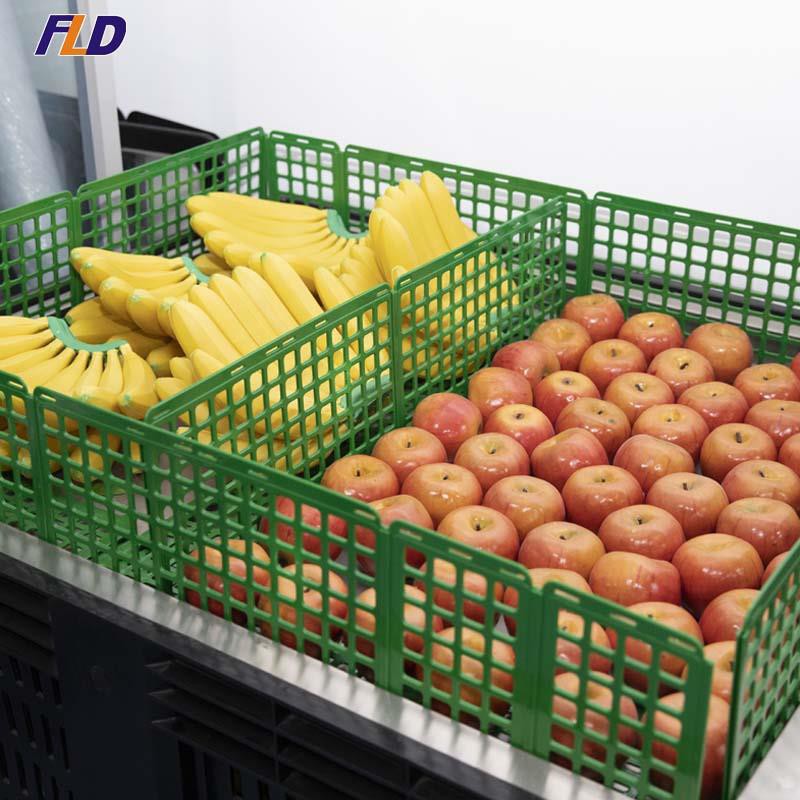 Plastic Fruit and Vegetables Guardrail Supermarket