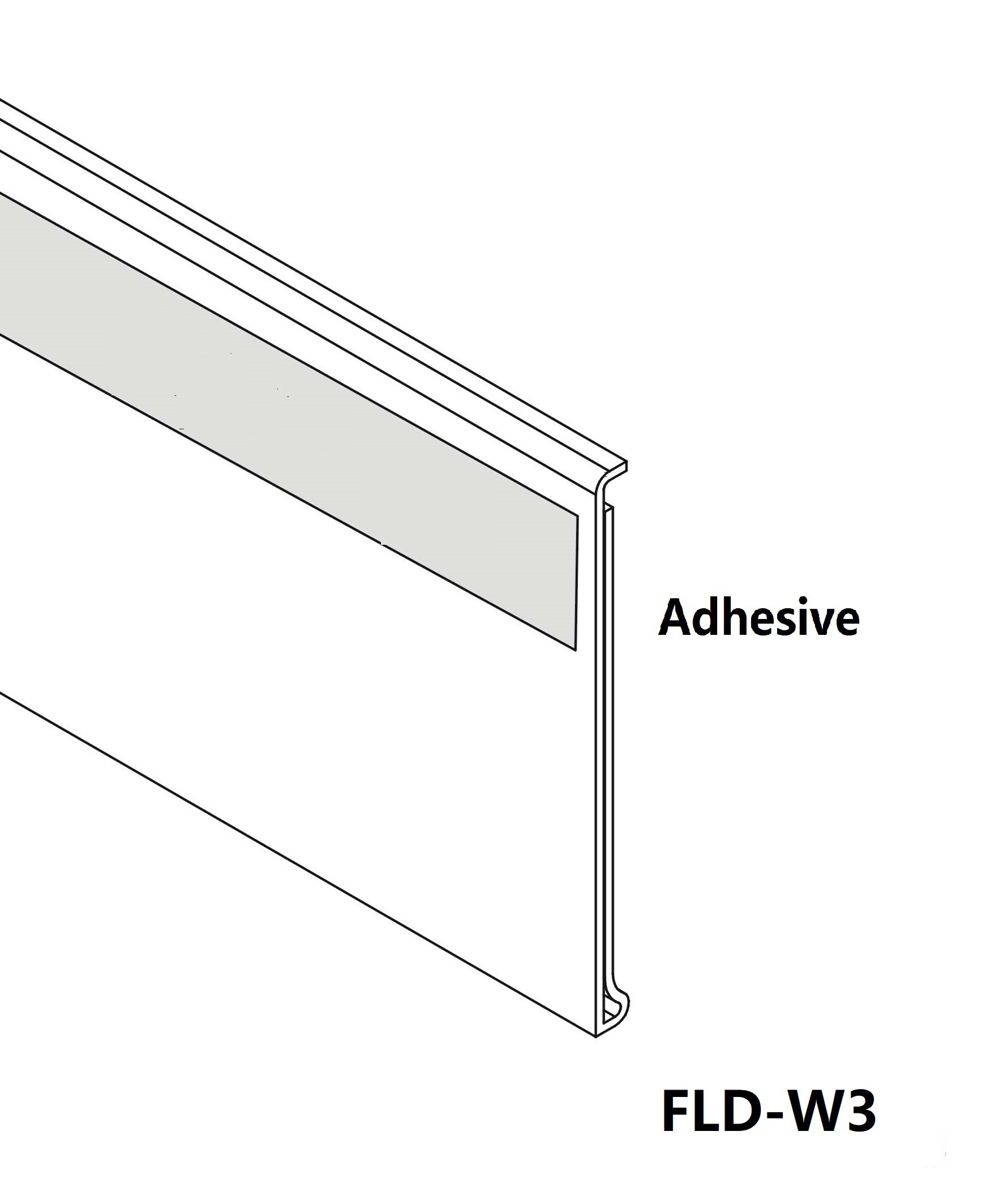 Adhesive Label Holder