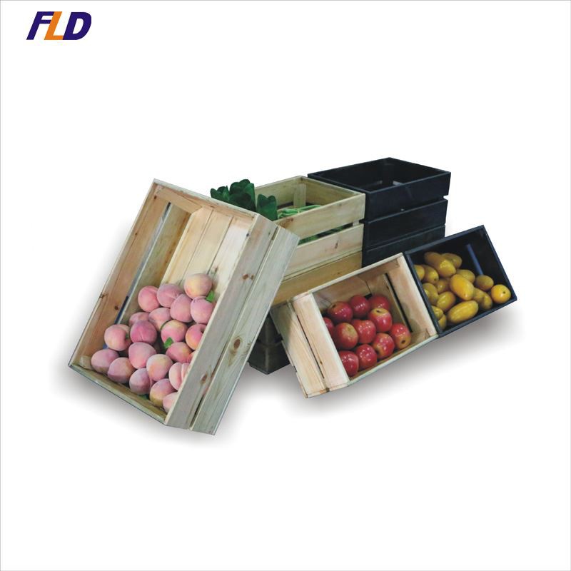 Wooden Display Crates for Supermarket Wooden Display Crates for Supermarket