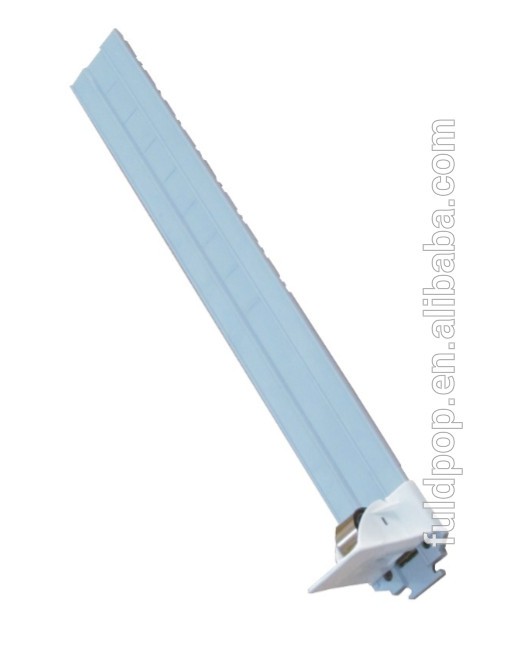 Store Shelf Pusher with on Shelf Front Piece Guilding Profile