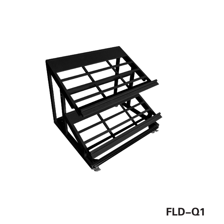 Two-Tier Metal Countertop Display Rack