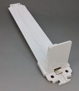 Plastic Shelf Pusher Tray For Cigarette