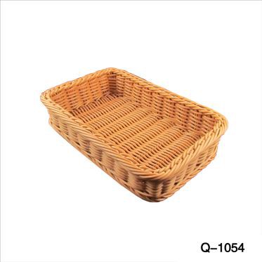 Plastic Wicker Basket