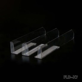 Clear Supermarket Plastic Shelf Divider
