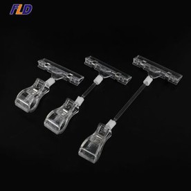 Clip Sign Holder For Supermarket